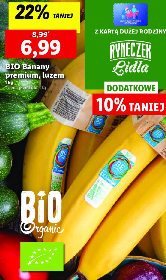 Banany Bio organic promocja