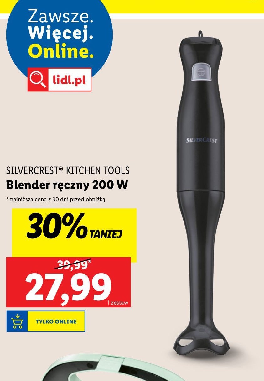 Blender ręczny 200w Silvercrest promocja