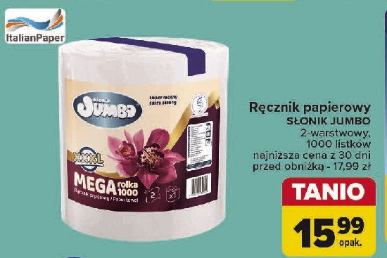 Ręcznik kuchenny Słonik jumbo promocja