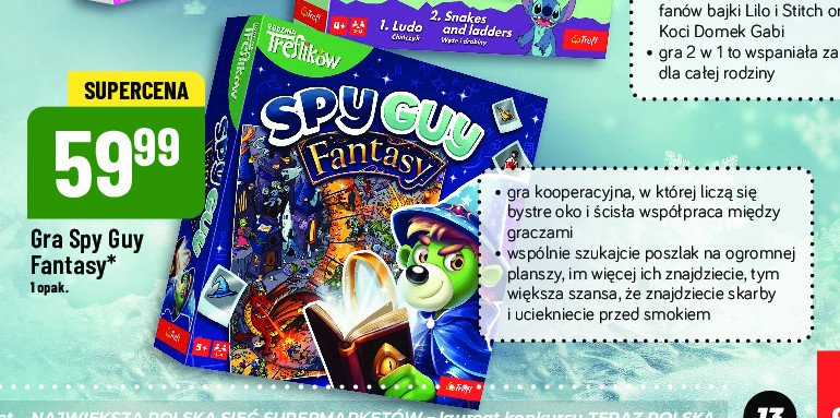 Gra spy guy fantasy Trefl promocja w POLOmarket