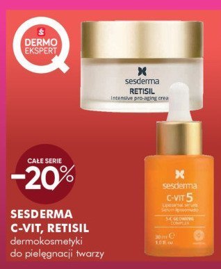 Kosmetyki Sesderma C-Vit, Retisil promocja w Super-Pharm