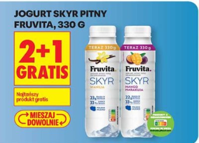Jogurt Skyr pitny 2+1 GRATIS promocja w Biedronka