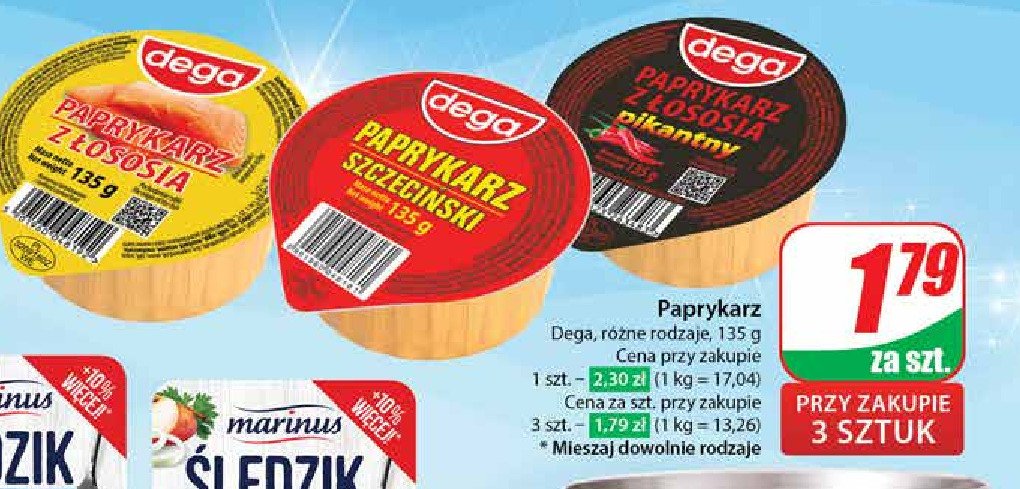 Paprykarz z łososia pikantny Dega promocja