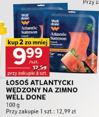 Łosoś atlantycki wędzony promocja w Stokrotka
