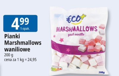 Pianki Marshmallows waniliowe ECO+ promocja w Leclerc