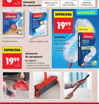 Miotełka do kurzu Flex & Catch Vileda promocja w Biedronka