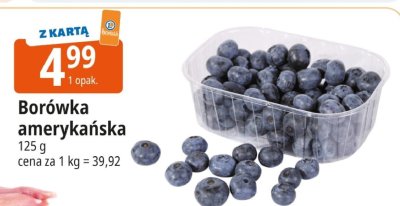 Borówka amerykańska promocja w Leclerc