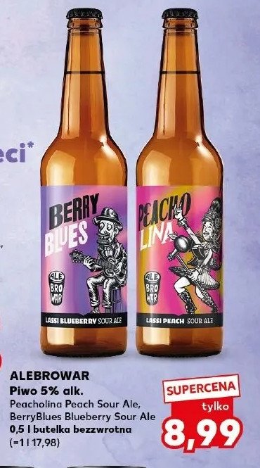 Piwo peacholina peach sour ale ALE BROWAR promocja w Kaufland