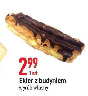 Ekler z budyniem Cukiernia e.leclerc promocja