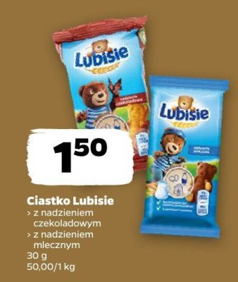 Ciastko z nadzieniem mlecznym promocja w Netto