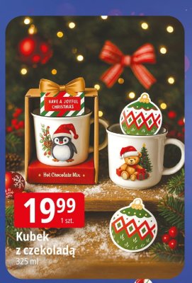 Kubek z czekoladą promocja w Leclerc