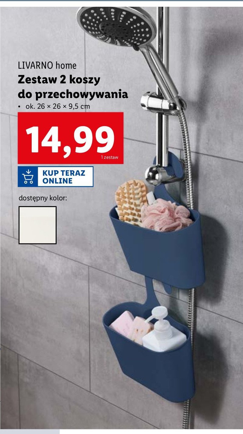 Koszyki do przechowywania promocja w Lidl