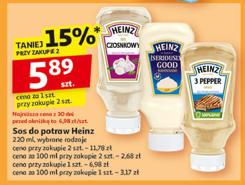 Majonez seriously good Heinz promocja