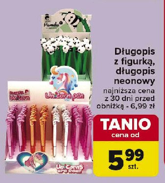 Długopis puch unicorn Wikam promocja