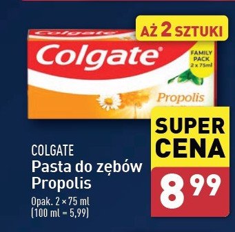 Pasta do zębow Colgate propolis promocja