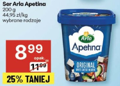 Ser Arla apetina promocja w Delikatesy Centrum