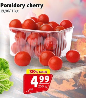 Pomidory cherry 250 g promocja w Prim Market