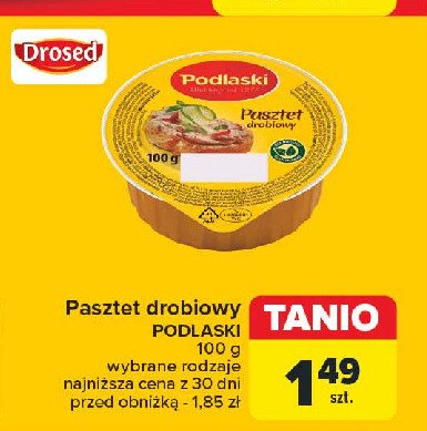 Pasztet drobiowy Drosed podlaski promocja