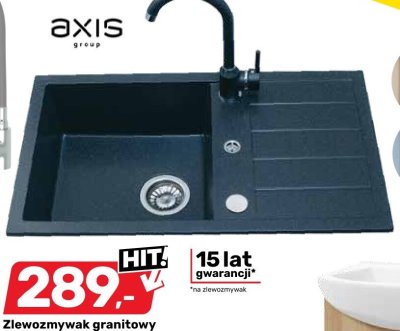 Zlewozmywak granitowy Fox New promocja w Bricomarche