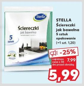 Ściereczki jak bawełna Stella promocja