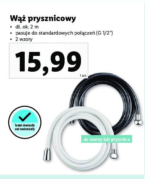 W膮偶 prysznicowy 2 m promocja
