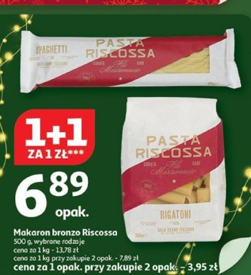 Makaron bronzo Riscossa 500 g wybrane rodzaje promocja w Auchan