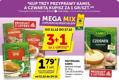 Przyprawa Kamis - przyprawy do karkówki promocja w Euro Sklep