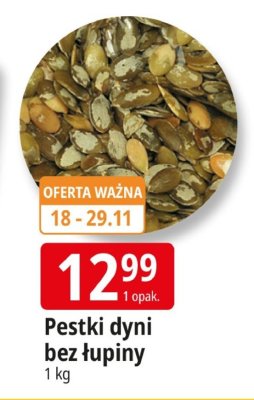 Pestki dyni bez łupiny promocja w Leclerc