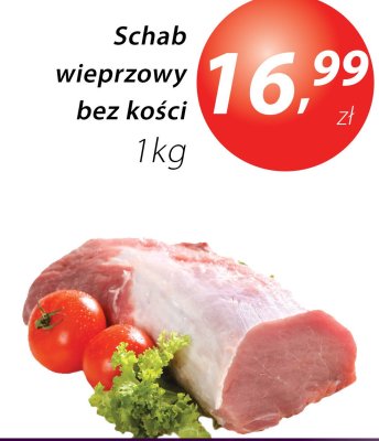Schab wieprzowy bez kości 1 kg promocja w Market Point