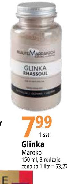 Glinka rhassoul do cery naczynkowej Beaute marrakech promocja