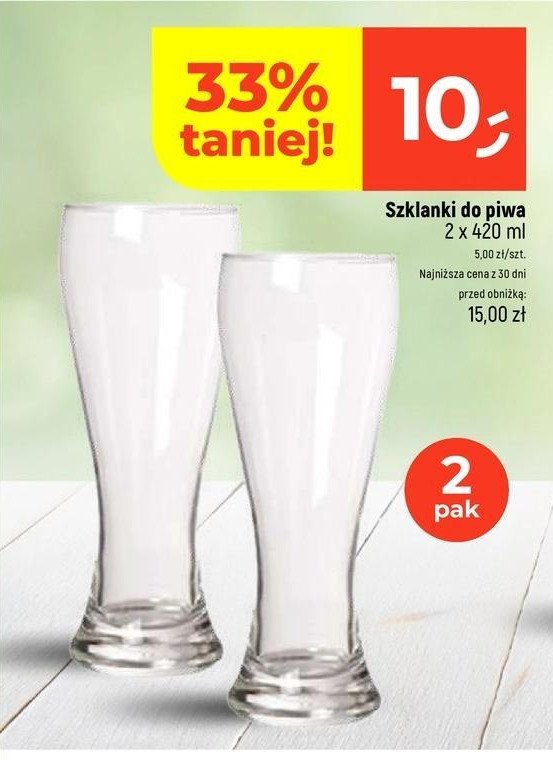 Szklanki do piwa 420 ml promocja