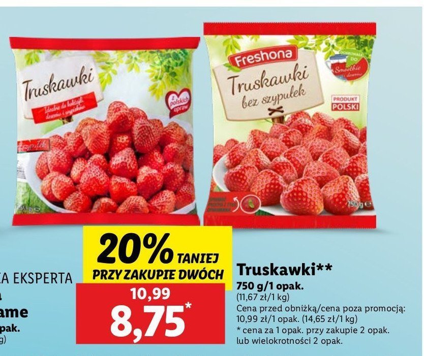 Truskawki promocja