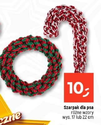 Szarpak dla psa różne wzory wys. 17 lub 22 cm promocja w Dealz