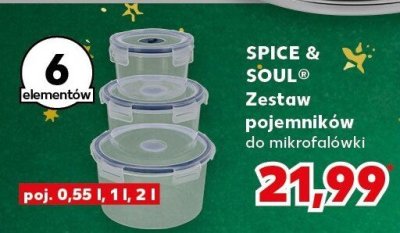 Zestaw pojemników do mikrofalówki promocja w Kaufland