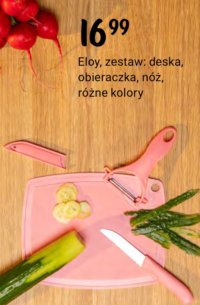 Zestaw: deska + obieraczka + n贸偶 Eloy promocja