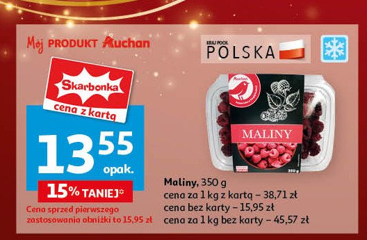 Maliny Auchan promocja