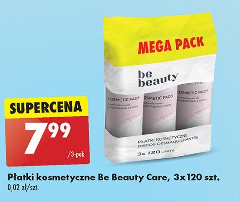 Płatki kosmetyczne soft touch Be beauty Be beauty care promocja