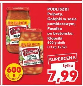 Fasola po bretońsku z kiełbasa i boczkiem Pudliszki promocja