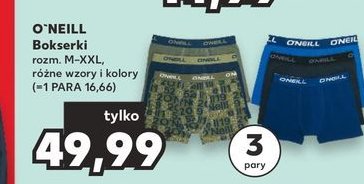 Bokserki m臋skie m-xxl O'NEILL promocja