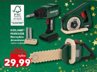 Narzędzia drewniane KIDLAND PARKSIDE różne rodzaje promocja w Kaufland