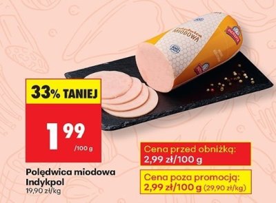 Polędwica miodowa   promocja w Biedronka
