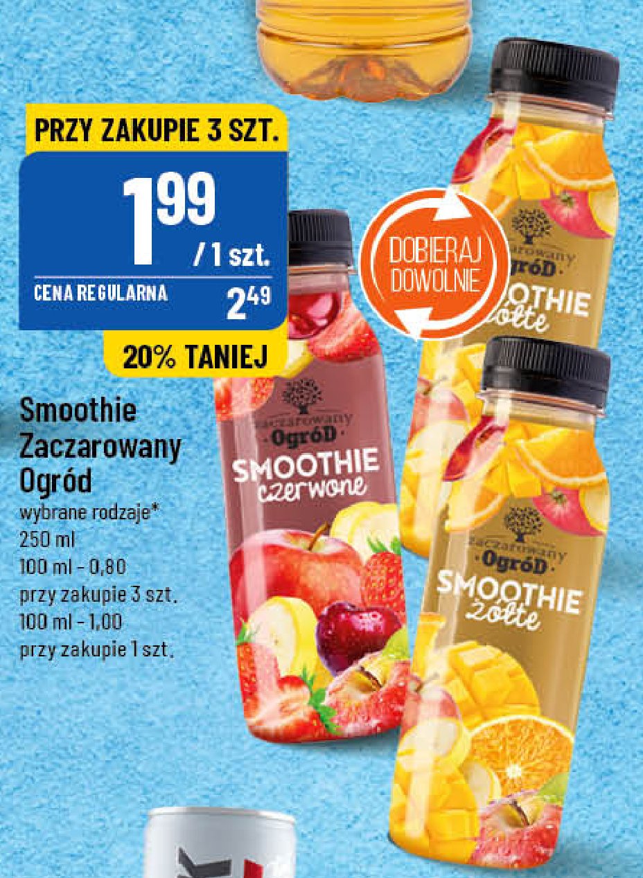 Smoothie żółte owoce