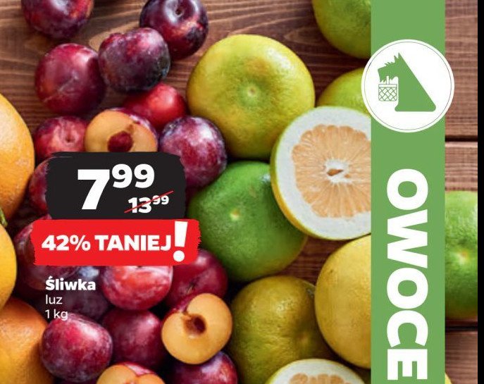 Śliwki promocja w Netto