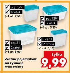 Pojemniki fredo fresh 1 l Keeeper promocja