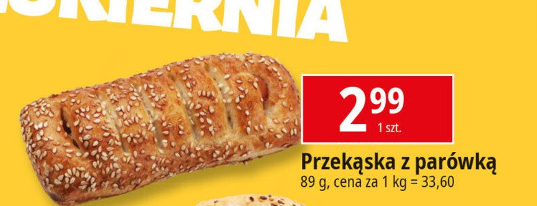 Przekąska z parówką promocja