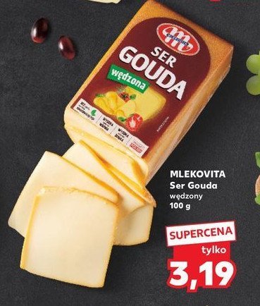 Ser gouda wędzona Mlekovita promocja