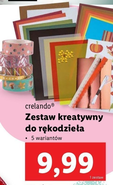 Zestaw kreatywny Crelando promocja