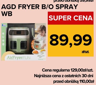 AGD Fryer B/O Spray WB promocja w Supeco