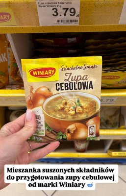 Zupa cebulowa Szlachetne Smaki  promocja w Dino