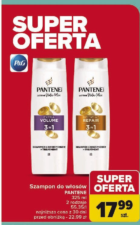 Szampon extra volume Pantene pro-v promocja